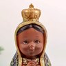 Nossa Senhora Aparecida 10x5x3cm Mini Escultura Católico - 3