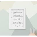 Ver imagem 4 de Quadro Infantil Bebê Escandinavo Ursos Cabana Bege Kit 4 Peças