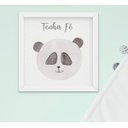Ver imagem 3 de Quadro Infantil Bebê Menino Menina Animais Aquarela Kit 4 Peças