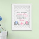 Ver imagem 5 de Quadro Infantil Menina Elefante Antes Tínhamos Um ao Outro Kit 4 Peças