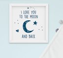 Ver imagem 2 de Quadro Infantil Bebê Menino Espaço Astronauta Foguete Kit 4 Peças