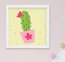 Ver imagem 7 de Quadro Infantil Quarto Bebê Menina Passarinho Cachorro Cacto Kit 6 Peças