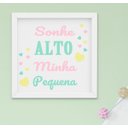 Ver imagem 5 de Quadro Infantil Quarto Bebê Menina Cupcake Donuts 4 peças