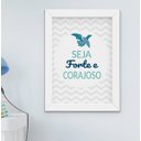 Ver imagem 4 de Quadro Infantil Quarto Bebê Menino Dinossauro Kit 6 Peças