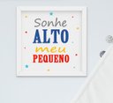 Ver imagem 3 de Quadro Infantil Bebê Menino Astronauta Foguete Sonhe Alto Kit 3 Peças