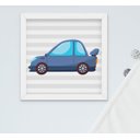 Ver imagem 4 de Kit Quadro Infantil Bebê Menino Carrinhos 3 Peças