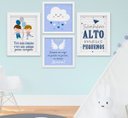 Ver imagem 1 de Quadro Infantil Menino Irmãos Nuvem Santo Anjo