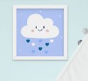Ver imagem 4 de Quadro Infantil Menino Irmãos Nuvem Santo Anjo