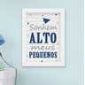 Quadro Infantil Menino Irmãos Nuvem Santo Anjo - 3