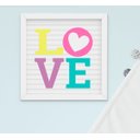 Ver imagem 2 de Quadro Infantil Quarto Bebê Menina Unicórnio Nuvem Arco-íris Kit 3 Peças