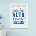 Ver imagem 4 de Quadro Infantil Bebê Menino Balão Nuvem Carrinho Kit 6 Peças