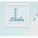 Ver imagem 3 de Quadro Bebê Menino Cavalinho Balão Nome Kit 3 Peças