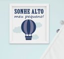 Ver imagem 3 de Quadrinho Infantil Bebê Menino Balão Carrinho Santo Anjo Kit 4 Peças