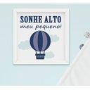 Ver imagem 3 de Quadrinho Infantil Bebê Menino Balão Carrinho Santo Anjo Kit 4 Peças