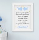 Ver imagem 5 de Quadro Infantil Bebê Menino Santo Anjo Sonhe Alto Kit 4 Peças