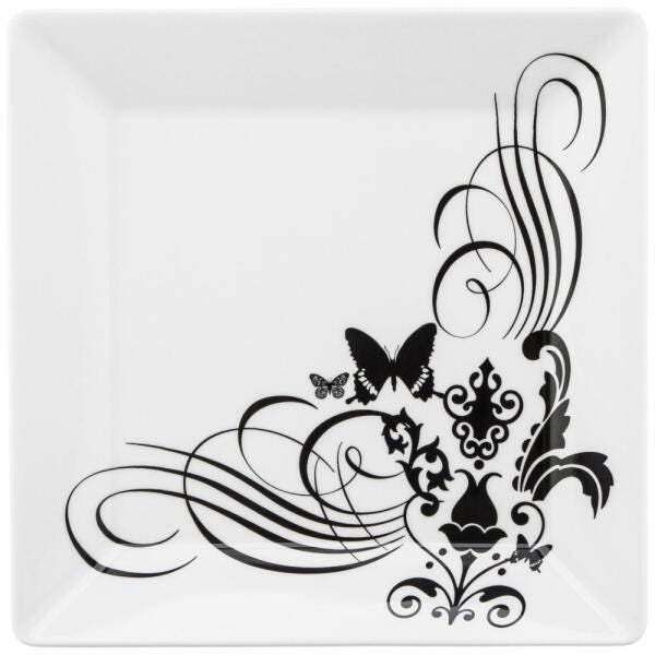 Aparelho de Jantar Chá e Café 42 Peças Oxford Tatoo Black - 2