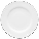 Ver imagem 2 de Aparelho de Jantar/Chá e Café 42 Peças de Porcelana Isabel Branco C/Filete Prata Oxford