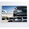 QUADRO CARROS CLÁSSICOS - 120x80 cm - Adesivo fotográfico - 5