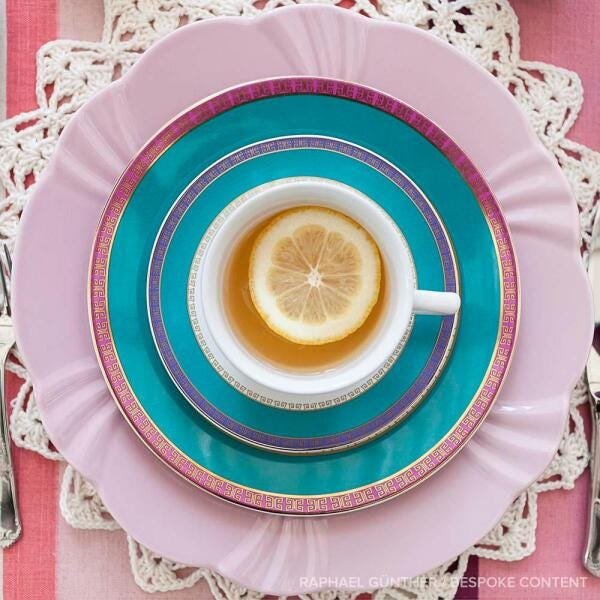 Aparelho de Jantar Chá/Café 42 Peças Flamingo Joia Brasileira - 2