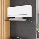 Ver imagem 1 de Armário Aéreo Modulado para Geladeira Fidelitá Viena 70cm 2 Portas