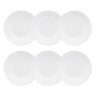Conjunto de 6 Pratos Fundos 20,5cm Unni White - 2