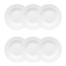 Conjunto de 6 Pratos Fundos 23,5cm Flamingo White - 3