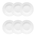 Ver imagem 3 de Conjunto de 6 Pratos Fundos 23,5cm Flamingo White