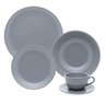Aparelho de Jantar e Chá 30 Peças Unni Grey - 1