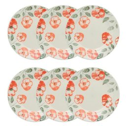 Conjunto de 6 Pratos Rasos 24cm Holambra - 2