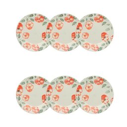 Conjunto de 6 Pratos Sobremesa 19cm Holambra - 2