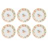 Conjunto de 6 Pratos Sobremesa 22cm Flamingo Fruits - 2