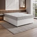 Ver imagem 2 de Cama Box Casal Double Face 100% D33 Edén 138x188x55cm Herval - Suporta até 100kg por Pessoa