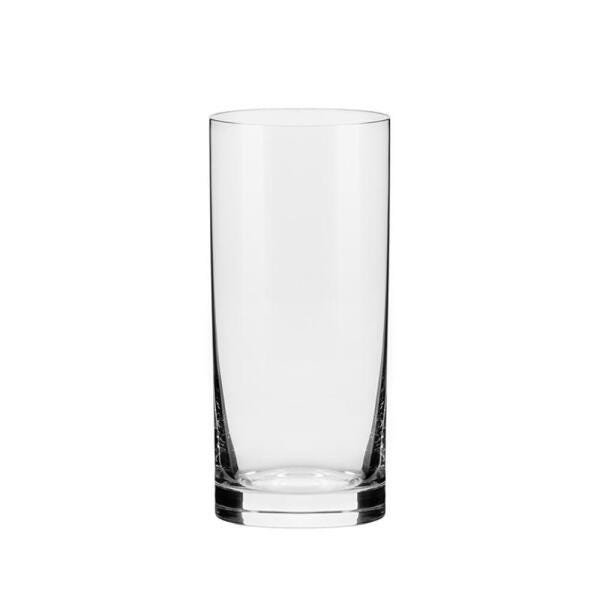 Jogo de 6 Copos de Cristal Água 300ml Flat Classic - 4