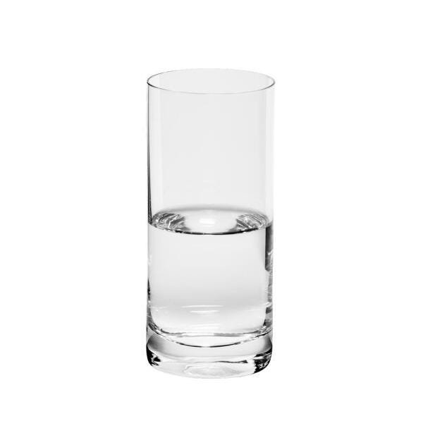 Jogo de 6 Copos de Cristal Água 300ml Flat Classic - 2