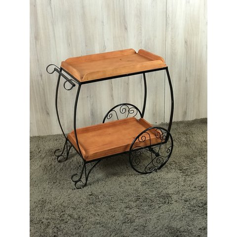 Carrinho de Chá Rodas Arabesco