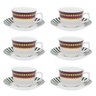 Conjunto de 6 Xícaras Grandes 240ml Com Pires Sao Basilio - 3