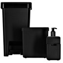 Ver imagem 1 de Kit single 3pcs 99394/4008 Preto - Coza