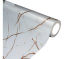 Ver imagem 1 de Papel Parede Decorativo Alltak Lavável Todos Modelos 60cmx5m - Mármore Calacatta Oro Brilho