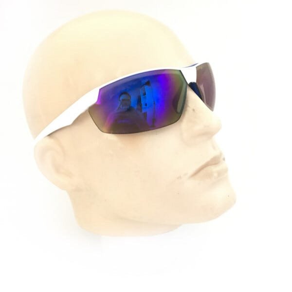 Óculos Segurança Neon AZUL Espelhado Ultraleve C.a 40906 - 10