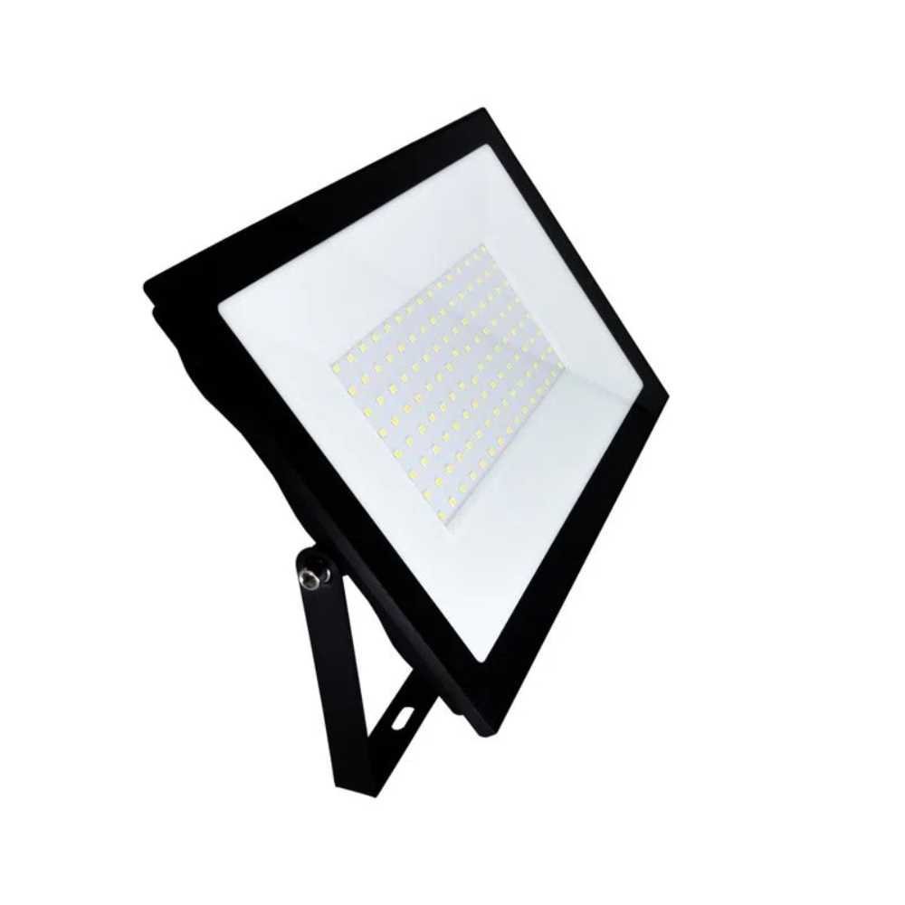 Refletor Slim LED 100W Alta Potência IP65 6.500K Branca Economaxx - 2