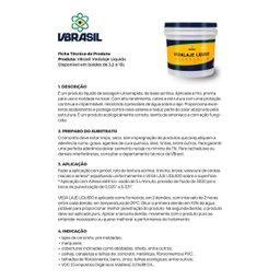 Impermeabilizante Vedalaje Líquido 3,2l Hidrofóbico Vbrasil - 2