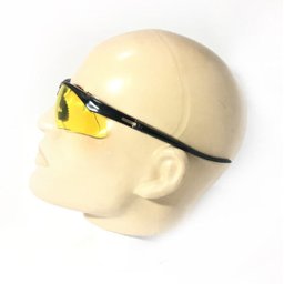 KIT 2 ÓCULOS PROTEÇÃO NEMESIS PRETO LENTES AMARELAS ESPORTIVO BALÍSTICO PAINTBALL RESISTENTE A IMPAC - 9
