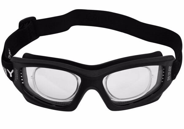 Óculos Proteção Esportivo Danny Clipe Interno para Lentes de Grau Ideal Ciclismo Futebol Voley Paraque - 3
