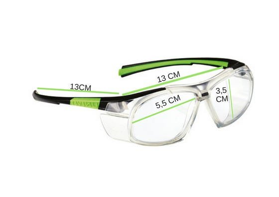 Armação Óculos Segurança Para Lentes De Grau Univet 555 - 2