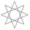 Ver imagem 1 de Octograma em Ferro 30cm Símbolo de Equilíbrio e Proteção