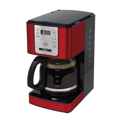 Cafeteira Oster Flavor Vermelha Programável 220v