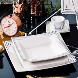 Conjunto de 6 Xícaras Pequenas 75ml Com Pires Nara Venue - 3 Conjunto de 6 Xícaras Pequenas 75ml Com Pires Nara Venue - 3