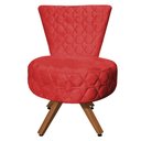 Ver imagem 3 de Kit Maca Metalasse Vermelha com Mocho e Escadinha 80 Cm Base Slk Decor Nina Vermelho