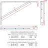 Cantoneira Super Leve / Suporte Prateleira de Madeira 50cm N-5 Forsul Preta - 2