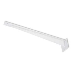2 Suportes de Mármore e Madeira Invisível 20cm N-1 Forsul Branco - 1